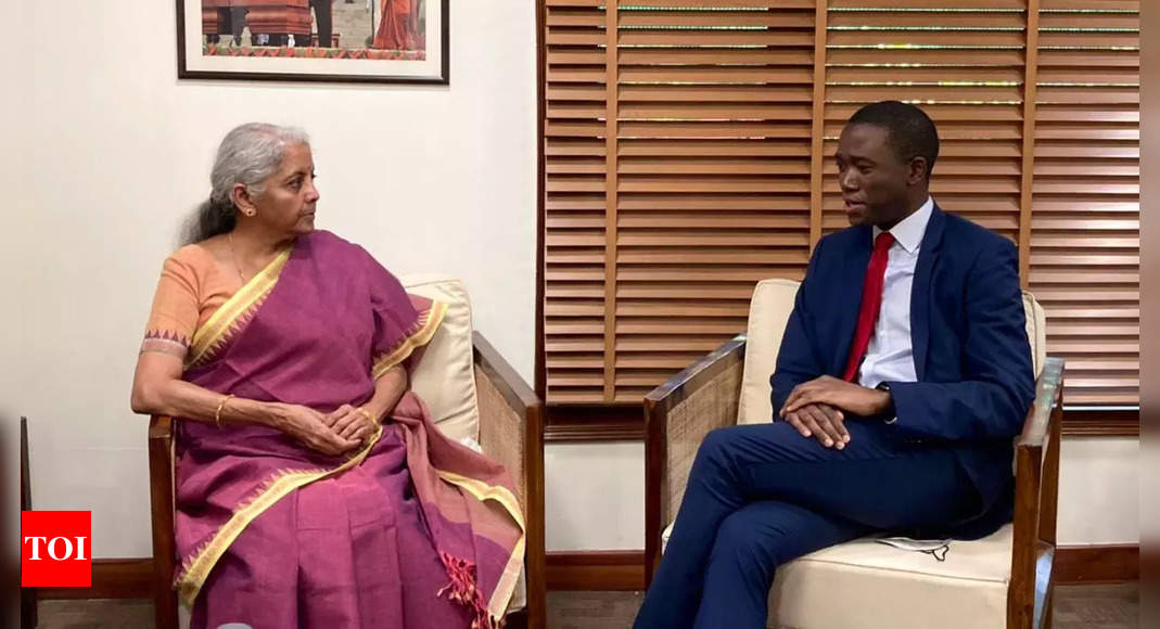 Finance minister Nirmala Sitharaman meets US deputy treasury secretary, discusses global economy