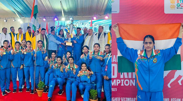 Sports Minister Meet Hayer congratulates Kho Kho player Gurvir Kaur