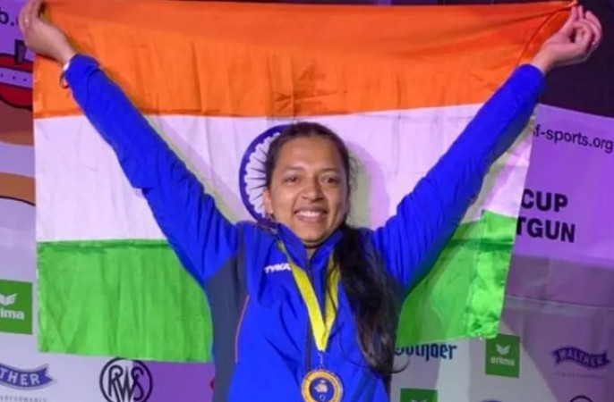 World Shooting Competition Bronze Medal For Sift Kaur Samra
