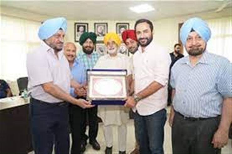 Sports Minister Gurmeet Singh Meet Hayer