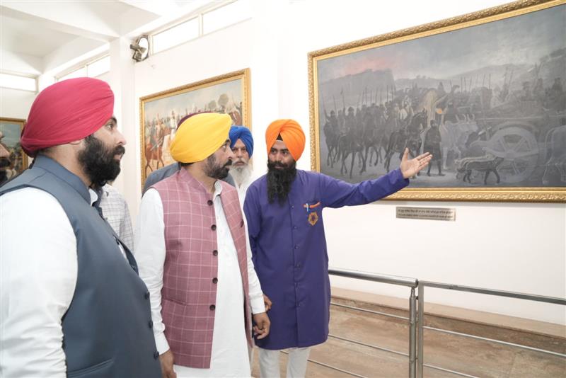 the newly renovated Guru Tegh Bahadur Museum